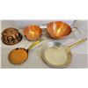 Image 1 : An Assortment Of Decorative Copper Dishware
