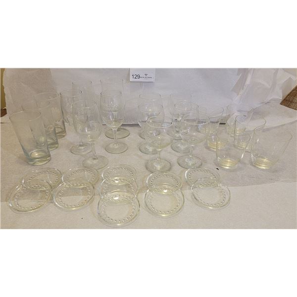 An Excellent Assortment Of Glassware Beck Auctions Inc.
