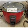 Image 3 : A Red And Wonderful Rice Cooker With An Assortment Of Pots
