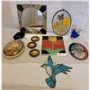 Image 2 : A Shimmering Assortment Of Wall Decor/Stained Glass