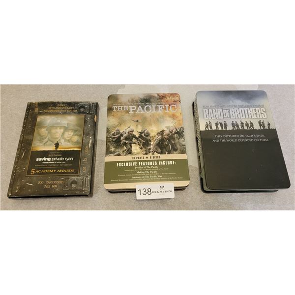 Tom Hanks, Steven Spielberg Present "The Band Of Brothers Collection"(Pacific, Saving Private Ryan)