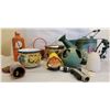 Image 1 : A Gorgeous Assortment Of Garden Accessories And Decor (Watering Pots, Garden Decor, Orb Etc.)