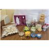 Image 3 : A Wonderful Assortment Of Candles,Candle Holders, and Bathroom Decor/Accessories