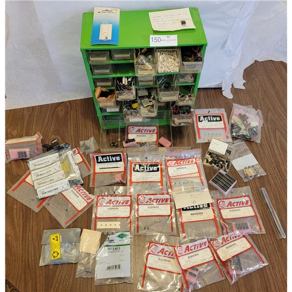 A Nail Kit With An Enormous Assortment Of Electronic Components