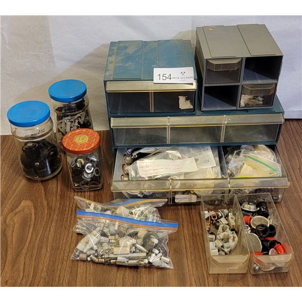 Nail Kit With Assortment Of Electronic Components