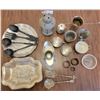 Image 3 : Assortment Of Unique Silver And Cast-iron Pieces