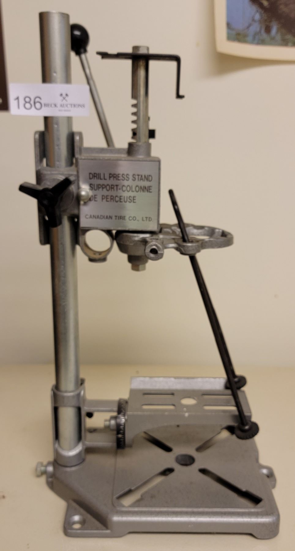 Drill Press Stand (Canadian Tire Co) Beck Auctions Inc.