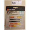 Image 3 : Skil Jigsaw 496C With Black And Decker Metalworking Blades (5 Pack) Cuts Steel 1/8" - 1/4" Thick