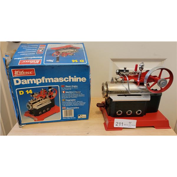 Wilesco Steam Engines (D 14)