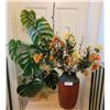Image 1 : Fake Decorative Plant With Vase And Flower Assortment