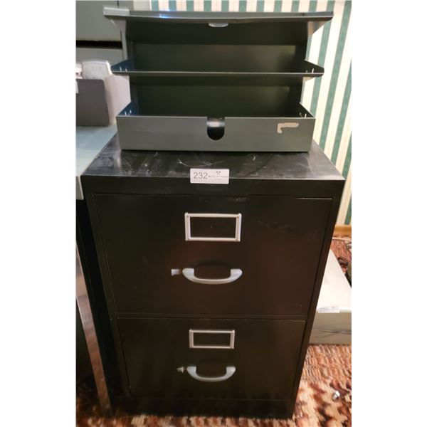 Filing Cabinet With File Holder