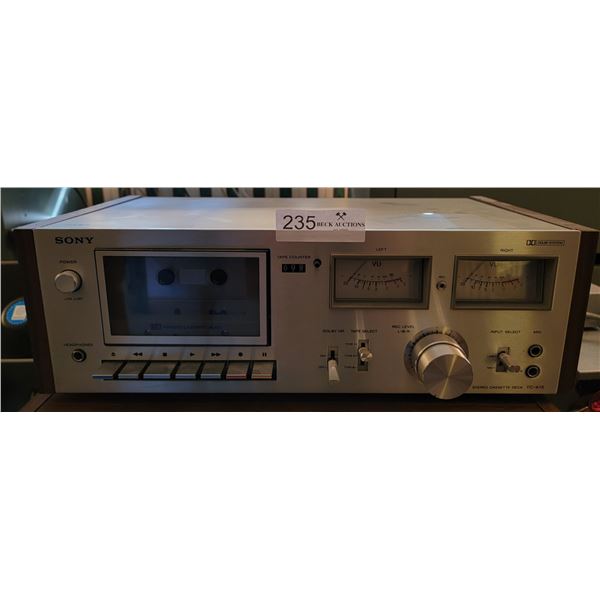 Sony Stereo Cassette Deck Model No: TC-K15