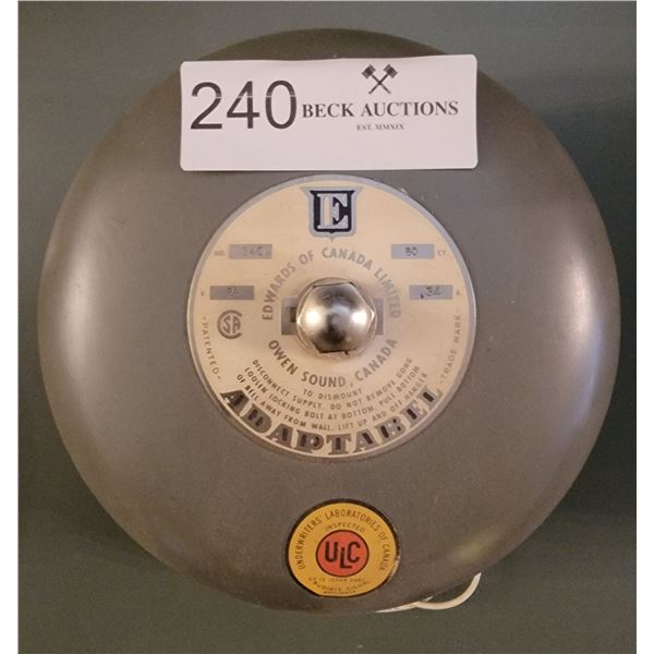 Edwards Adaptable 340 Bell 24 Volt, CT 60, 34 A  General Signaling