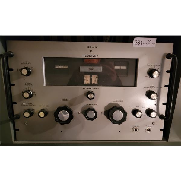 RCA Victor Co GR-10 Receiver Model No- MI-22119
