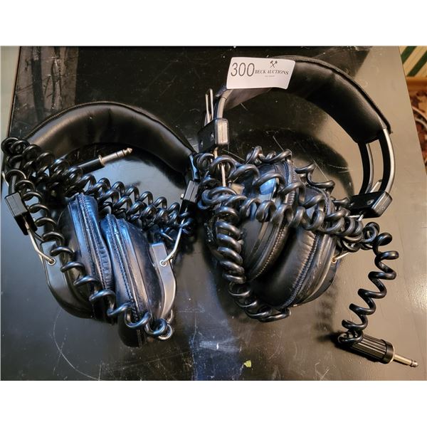 Two Sets Of Sony DR-7 Headphones