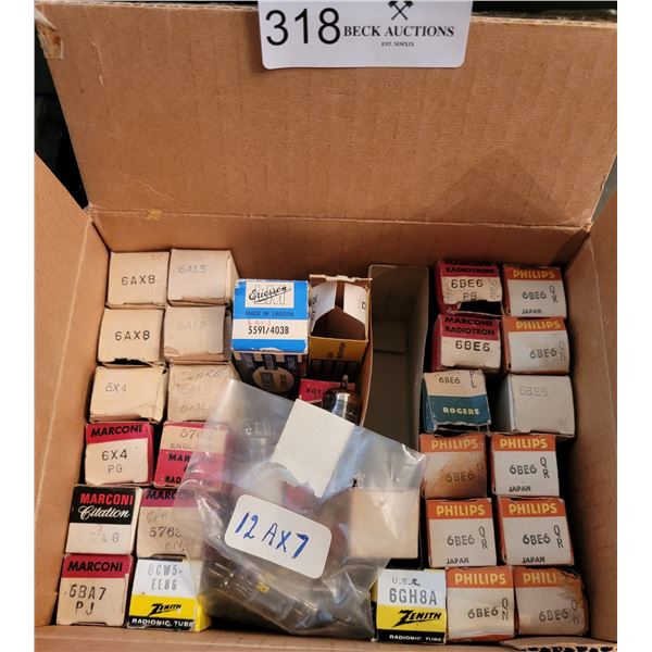 Assortment of Electron Tubes