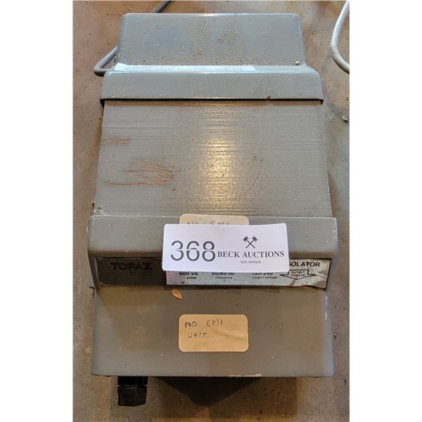 Topaz Line Noise Suppressing Ultra - Isolator Parts No: 91095 -21