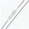 Image 7 : 14K White Gold 12mm Round Golden Pearl & 8pt Diamond 16" Layered Dangle Necklace