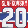 Image 2 : Juraj Slafkovsky Autographed Montreal Canadiens Replica Jersey