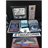 Image 1 : LOT OF VANCOUVER CANUCKS COLLECTIBLES