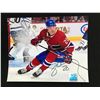 Image 1 : JURAJ SLAFKOVSKY SIGNED MONTREAL CANADIANS 8 X 10 (GCG HOLO)