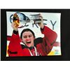 Image 1 : CONNOR BEDARD SIGNED TEAM CANADA 8 X 10 (GCG HOLO)