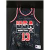 Image 1 : TEAM USA DREAM TEAM SIGNED BASKETBALL JERSEY (GCG HOLO)