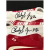 Image 2 : RICKY SEALS JONES DUAL SIGNED GAME USED FOOTBALL GLOVES  (PHOTO MATCH INCLUDED CARDINALS COA)