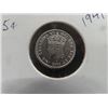 Image 2 : 1917 + 1941 Newfoundland 5 cent Coins