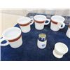 Image 2 : 8 Pyrex Mugs, Glass Canisters, 2 Egg Cups