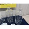 Image 4 : 8 Pyrex Mugs, Glass Canisters, 2 Egg Cups