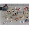 Image 8 : Large Assortment Chicken + Rooster Glass Figures - Lots of Salt + Pepper 