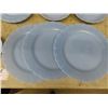 Image 2 : Blue Delphite Pyrex Dishware ; Plates,  Bowls, Saucers, Tea Cup + Saucers - 20 pcs