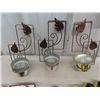 Image 2 : Assorted Goodies ; Plant Holders, Wall Mount Stacking Bins, Wood Banks,