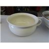 Image 3 : Porcelain Wash Basin + Jug & Chamber Pot 