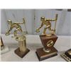 Image 3 : Assorted Vintage Trophies ; 5 Curling + 1 Bowling