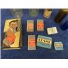 Image 2 : Assorted Medical Bottles ; Blue Poison Bottle No Skull, Cough Medicine,