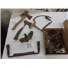 Image 1 : 2 Hatchets, Scrapers, Plane Parts