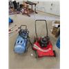 Image 1 : Campbell Hausfeld Air Compressor Tank on Wheels, Canadian Push Mower 