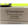 Image 5 : 10 Packs of 6 C Sized Batteries Westinghouse Dynamo Alkaline - 60 Batteries