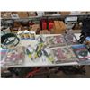 Image 1 : Brand New Patio Chair Covers, Grill Covers, Trowels, Deck Cleaner, Log Stacker