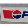 Image 2 : Metal Pepsi Sign 10" x 48" 