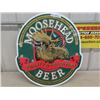 Image 1 : Moosehead Metal Embossed Beer Sign 23 " x 26" 