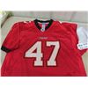 Image 2 : 2 Football Jerseys ; Buccaneers #47 John Lydol Sz XL & Giants #80 Jeremy 