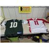 Image 1 : 2 Football Jerseys; Jets #10 Chad Pennington Sz XL & Cardinals #11 Larry