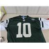 Image 2 : 2 Football Jerseys; Jets #10 Chad Pennington Sz XL & Cardinals #11 Larry