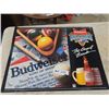 Image 1 : Posters ; Budweiser with Pool, 4 Western Bear, WPG Jets/ 