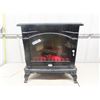 Image 1 : Dimplex Floor Model Electric Fireplace 1500 Watt Heater 12" x 24" x 26" 