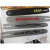 Image 2 : Various New Old Stock Chainsaw Bars ; Oregon, Poulan, Shindaiwa