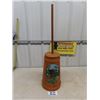 Image 1 : Decorative Wooden Butter Churn 38" bottom to Tip of Handle - 